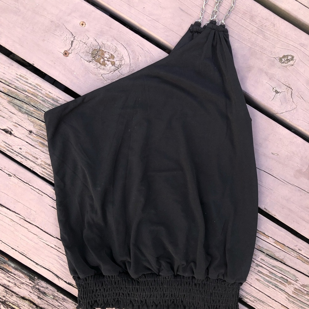 Sexy one shoulder women top size small